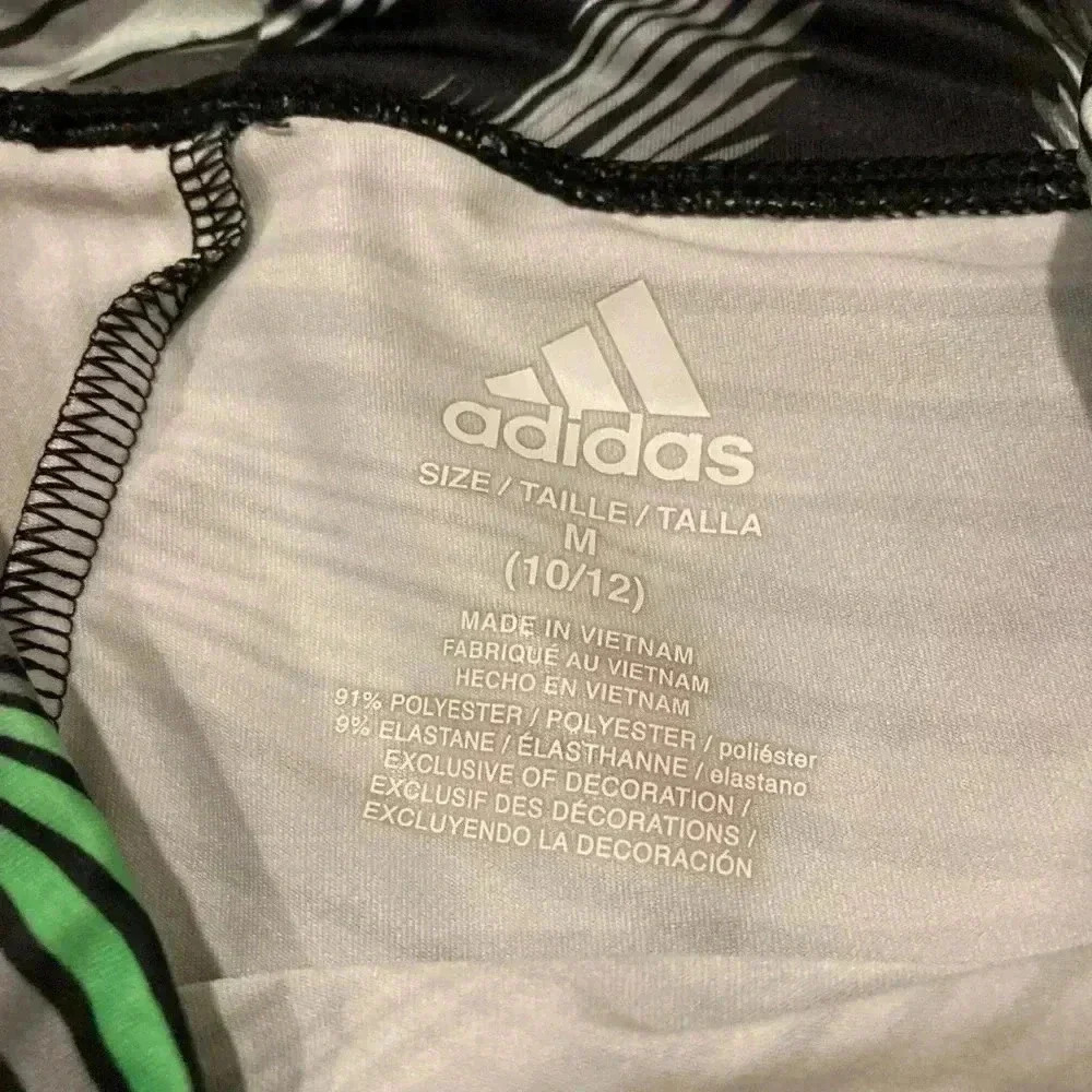 Adidas Girls Leggings Size M - Picture 4 of 7